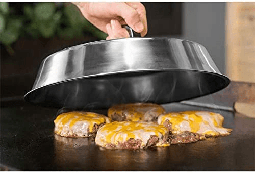 Cheese Melting Dome and Steaming Cover