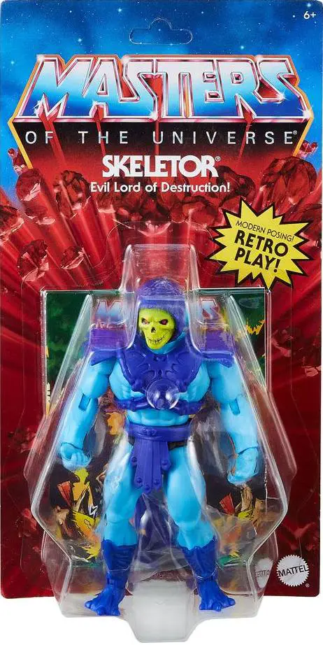 skeletor masters of the universe origins wave 5 vintage head sculpt