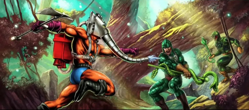 Known as Eternia's bravest, Snout Spout charges into danger without question.