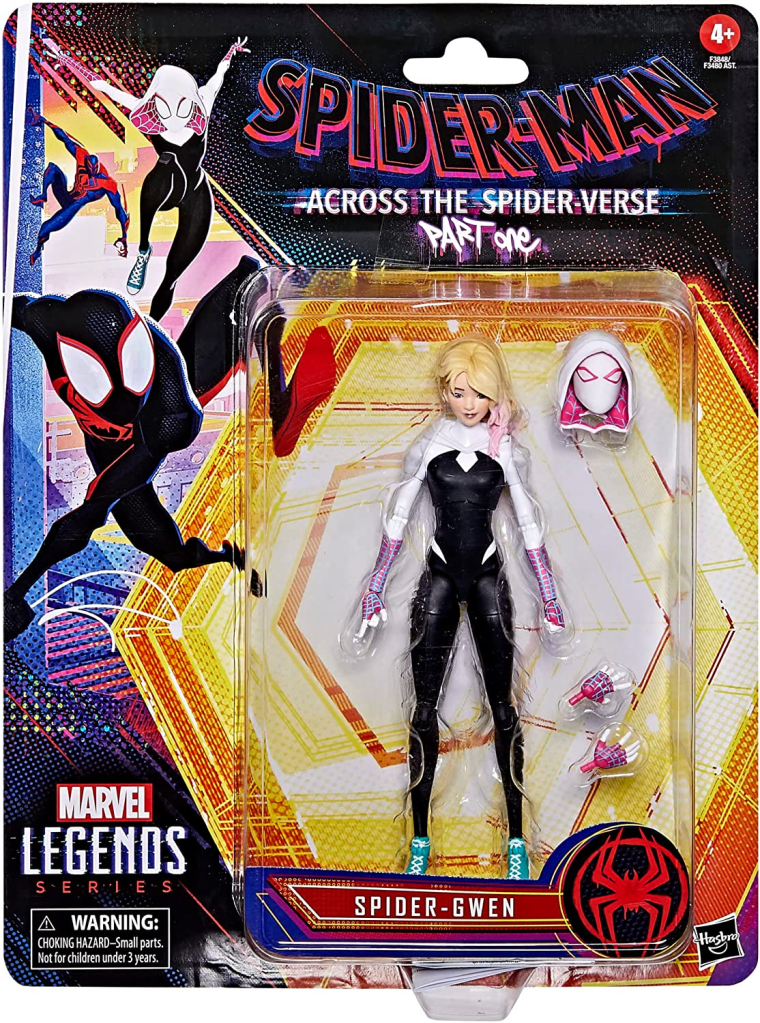 Spider-Gwen: Spider-Gwen, also known as Spider-Woman, is a fan-favorite character who plays a significant role in the Spider-Verse. This action figure captures her unique style and agility, making it a must-have for collectors.