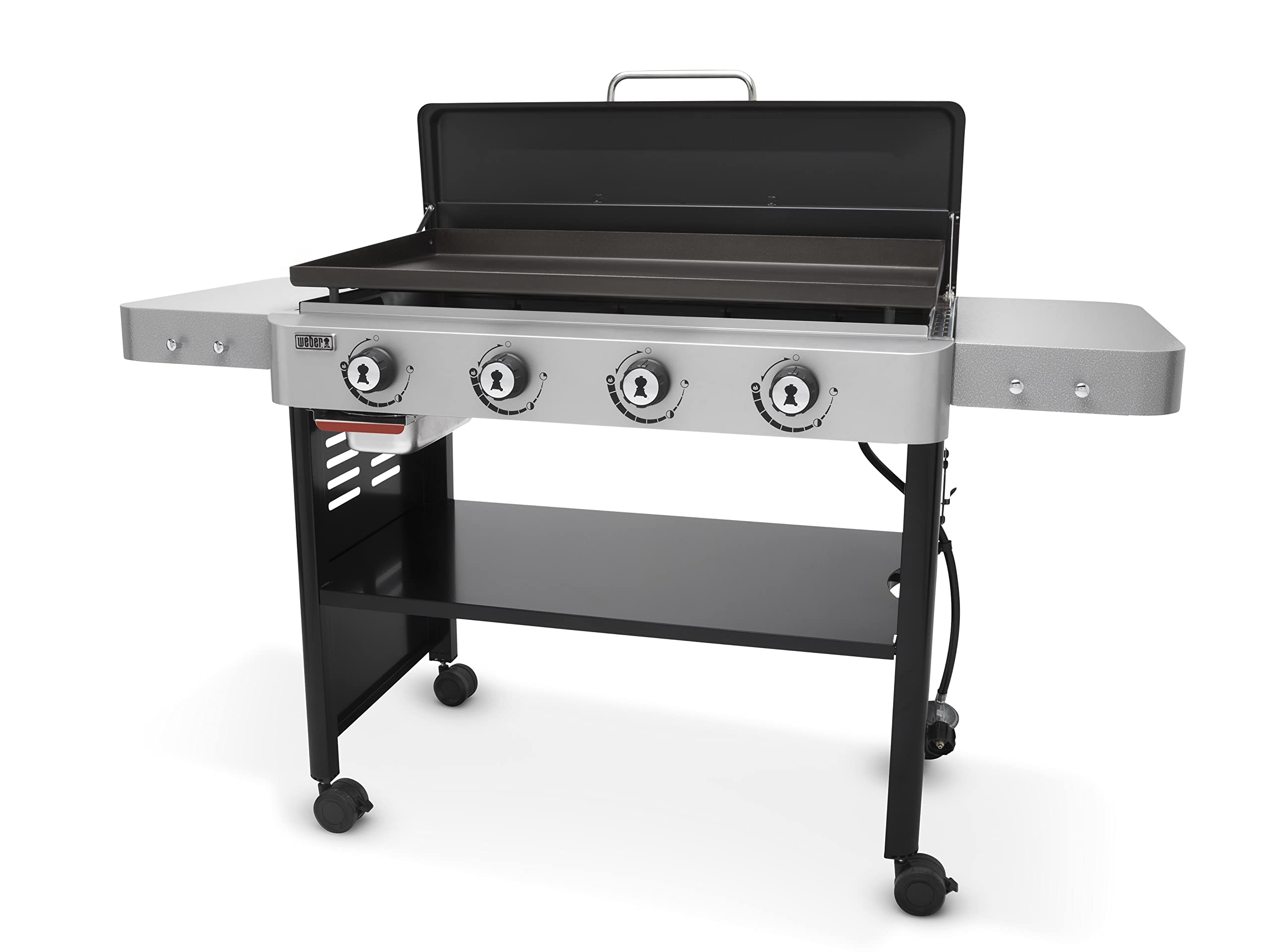 Weber: 9/10

Weber griddles stand out with precise heat control, earning a perfect 9/10 for even heat distribution.