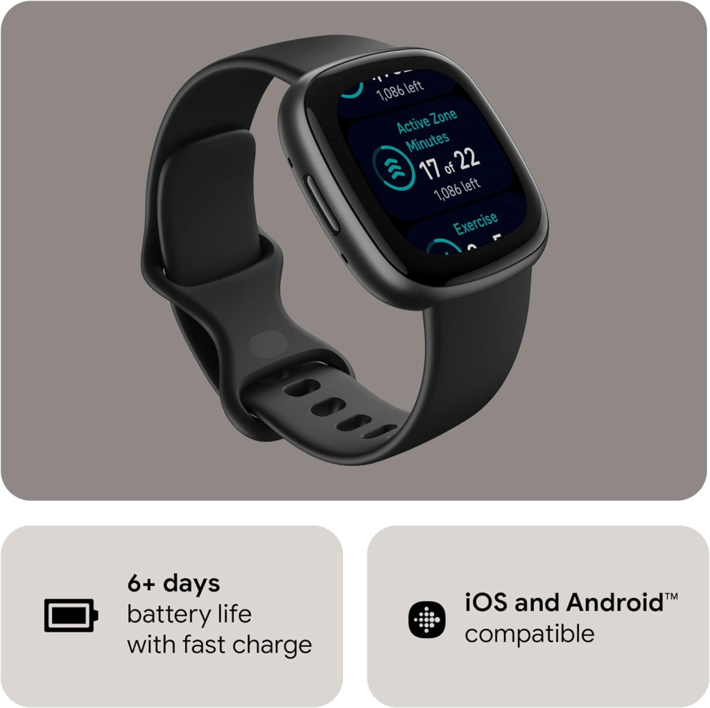 Fitbit Versa:
Price Range: Budget-friendly
Attractive option for those conscious of costs.
Provides value without compromising essential features.